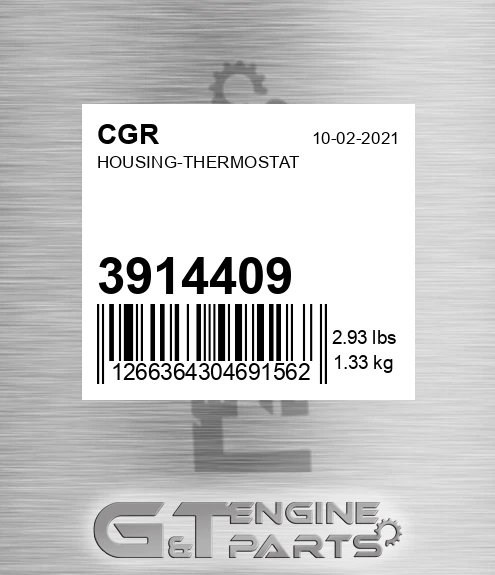 3914409 Housing-thermostat