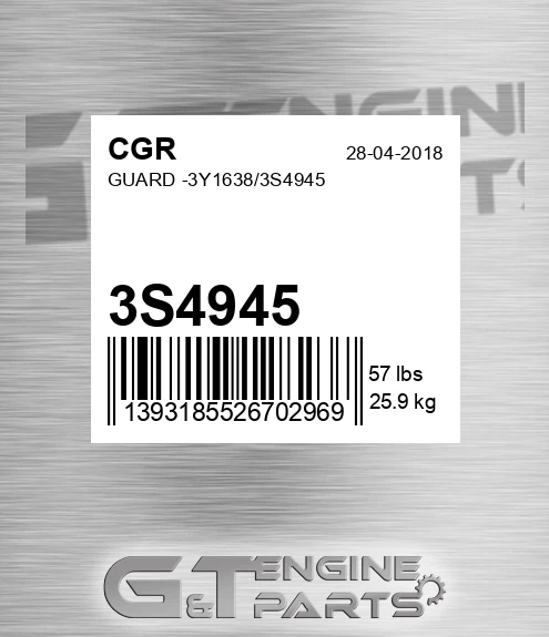 3S4945 Guard -3y1638/