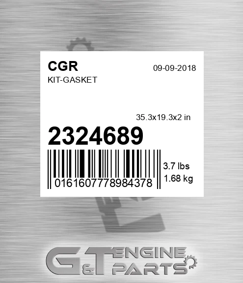 2324689 CGR Kit-gasket