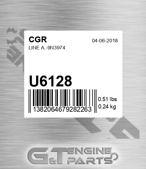 U6128 Line A.-9n3974