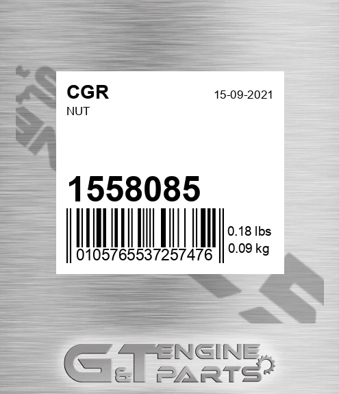 1558085 CGR Nut