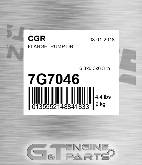 7G7046 CGR Flange -pump Dr.