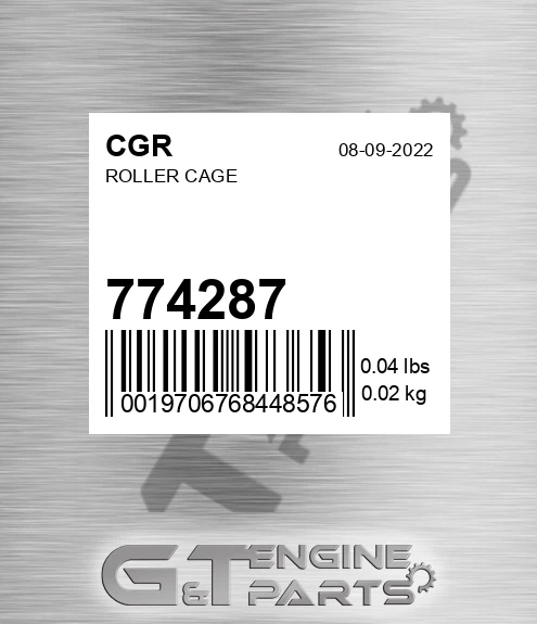 774287 Roller Cage