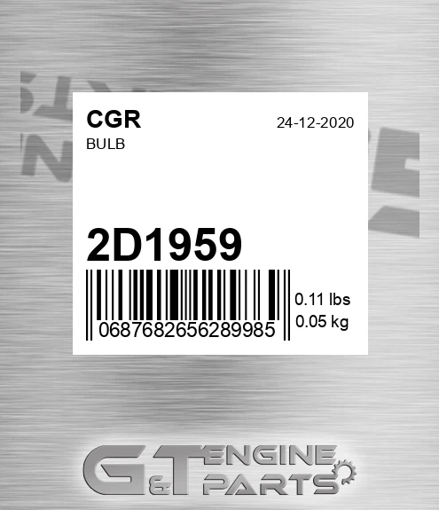 2D1959 Bulb