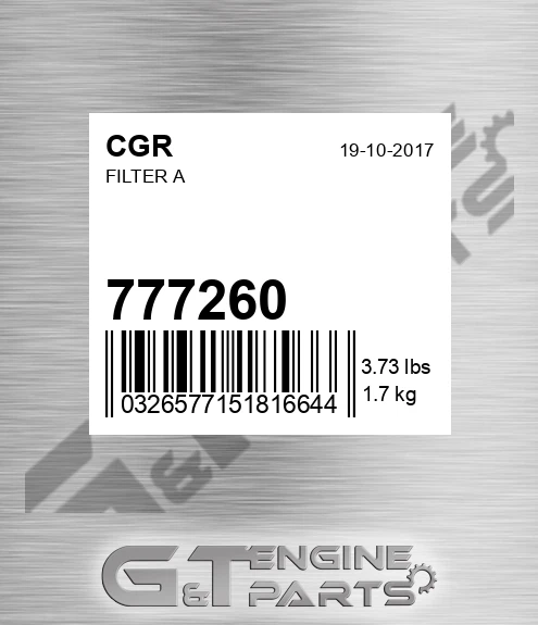 777260 Filter A