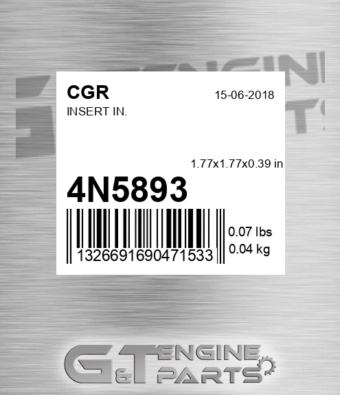 4N5893 Insert In.