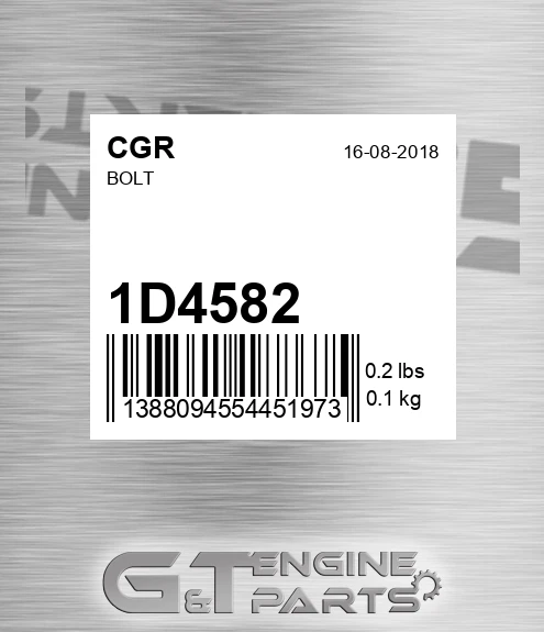 1D4582 Bolt