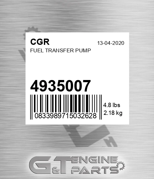 4935007 Fuel Transfer Pump