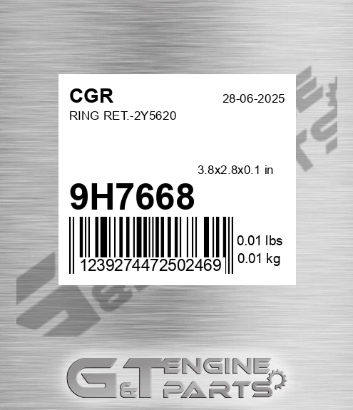 9H7668 Ring Ret.-2y5620