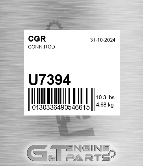 U7394 CGR Conn.rod