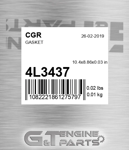 4L3437 Gasket