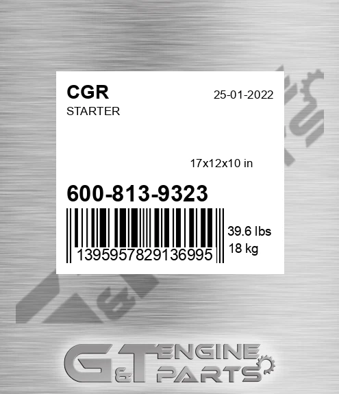 600-813-9323 Starter