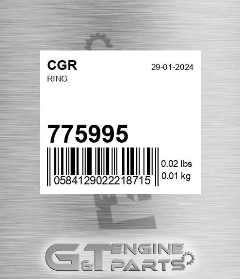 775995 CGR Ring