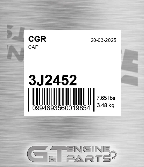 3J2452 Cap