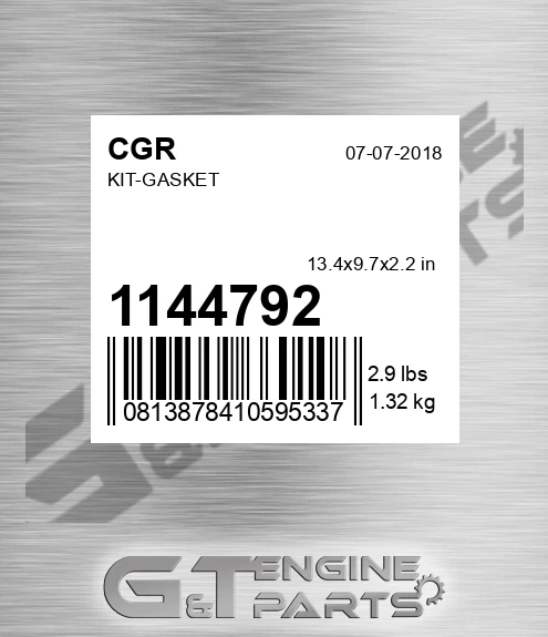 1144792 Kit-gasket