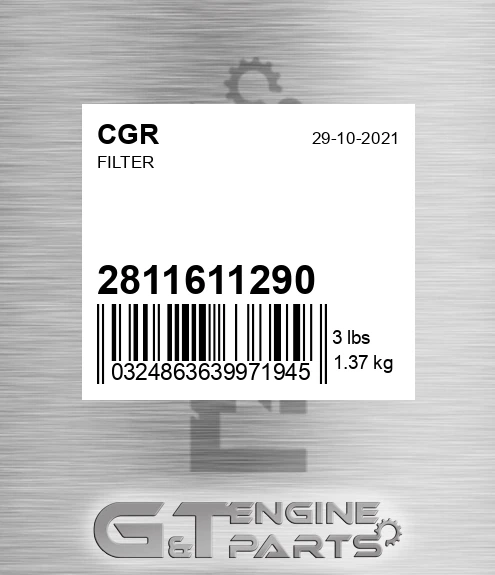 2811611290 CGR Filter