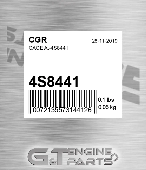 4S8441 CGR Gage A.-
