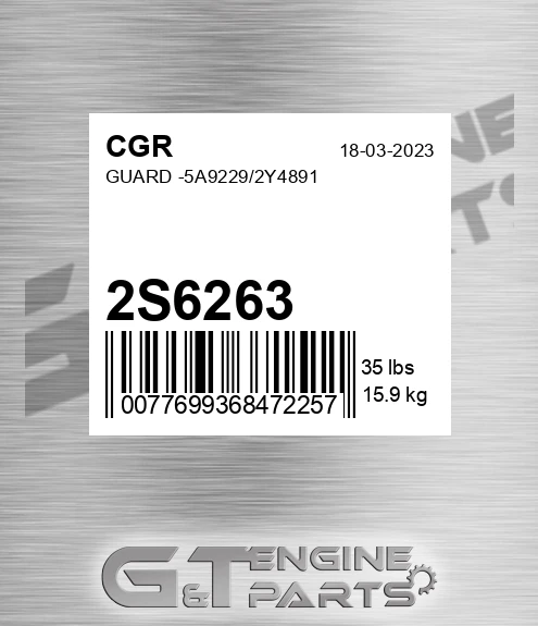 2S6263 Guard -5a9229/2y4891