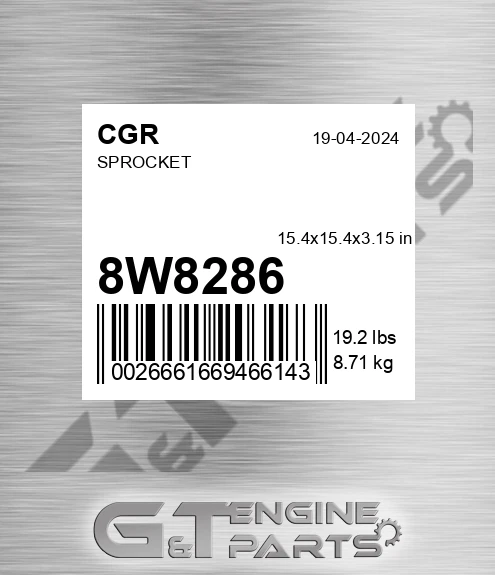 8W8286 Sprocket