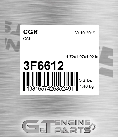 3F6612 CGR Cap