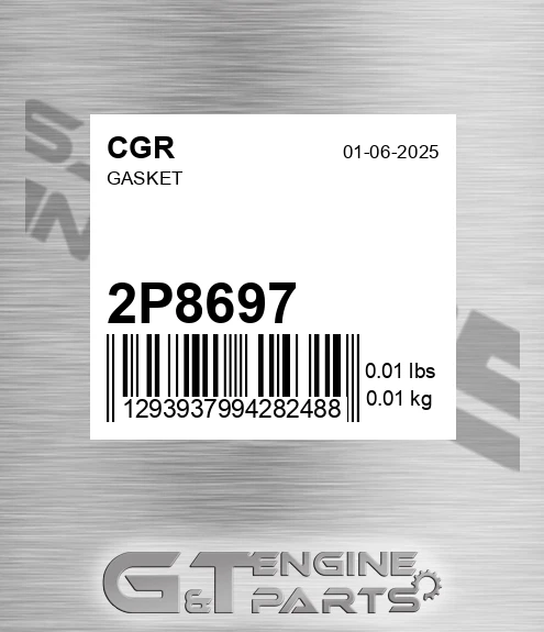 2P8697 Gasket