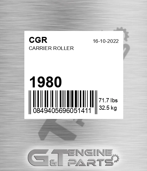 1980 Carrier Roller