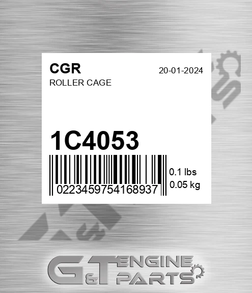 1C4053 Roller Cage