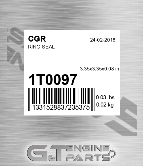 1T0097 Ring-seal