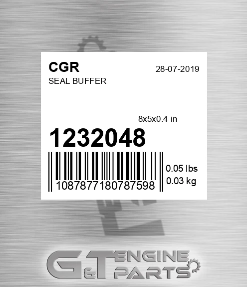 1232048 CGR Seal Buffer