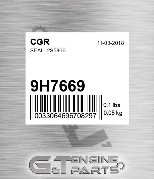 9H7669 Seal -2s5866