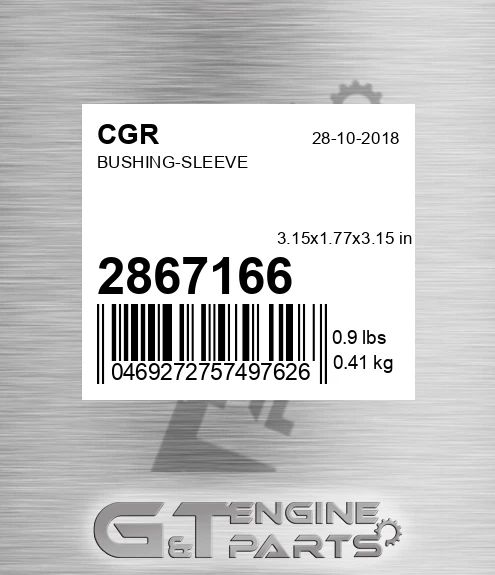 2867166 Bushing-sleeve