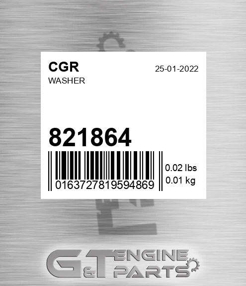 821864 Washer