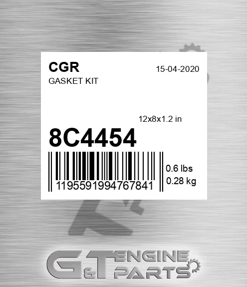 8C4454 CGR Gasket Kit
