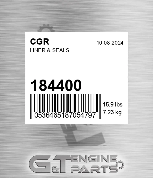184400 Liner & Seals