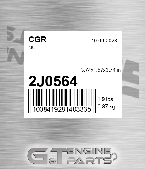 2J0564 Nut