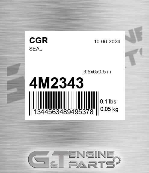 4M2343 CGR Seal