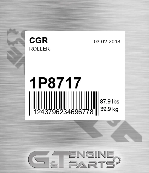 1P8717 CGR Roller