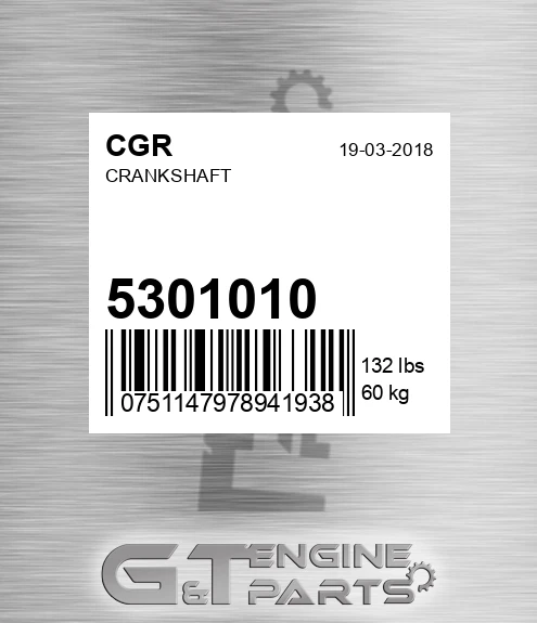 5301010 Crankshaft