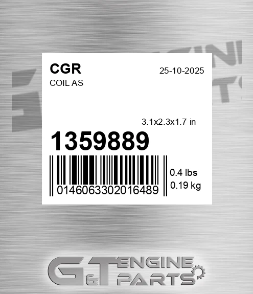 1359889 Coil As for CGR