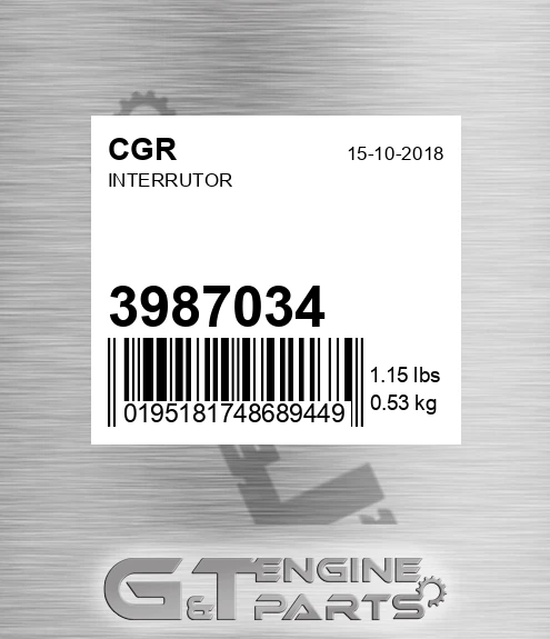 3987034 Interrutor