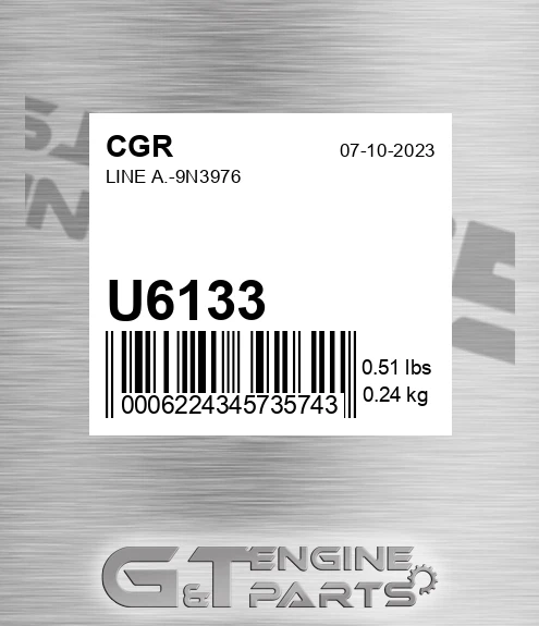 U6133 Line A.-9n3976
