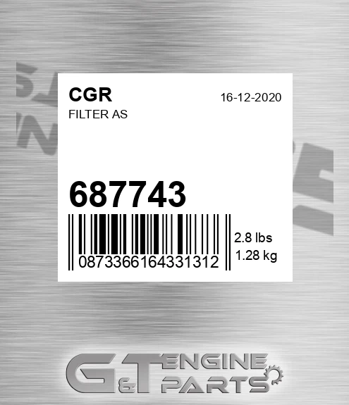 687743 Filter As