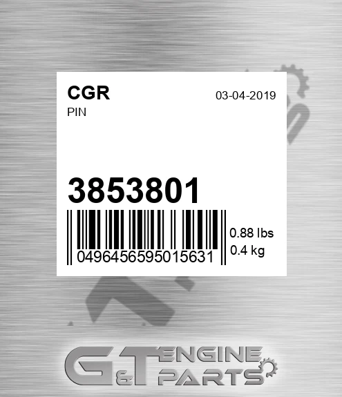 3853801 Pin
