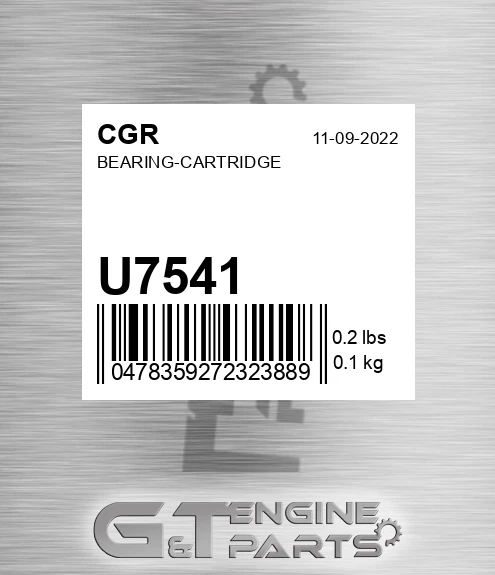 U7541 Bearing-cartridge