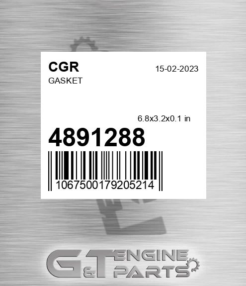 4891288 Gasket
