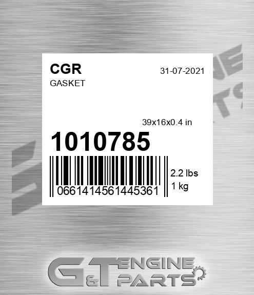 1010785 CGR Gasket