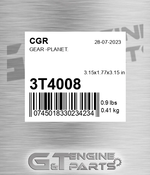 3T4008 CGR Gear -planet.