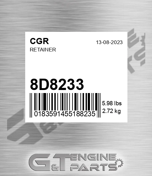 8D8233 Retainer
