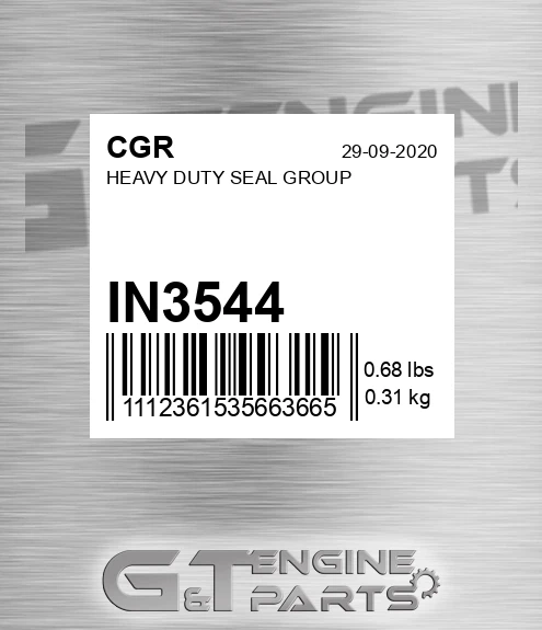 IN3544 Heavy Duty Seal Group