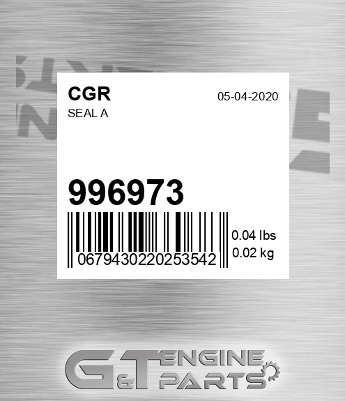 996973 Seal A